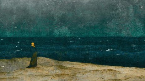 Caspar-David Friedrich: Monk by the Sea