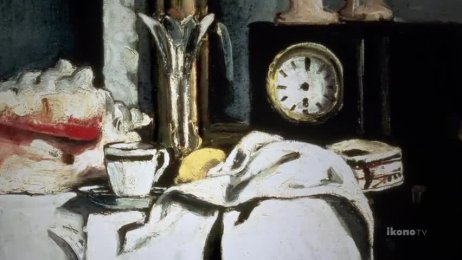 Paul Cézanne: Black Marble Clock