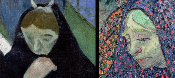 Paul Gauguin, Vincent van Gogh: Ladies from Arles