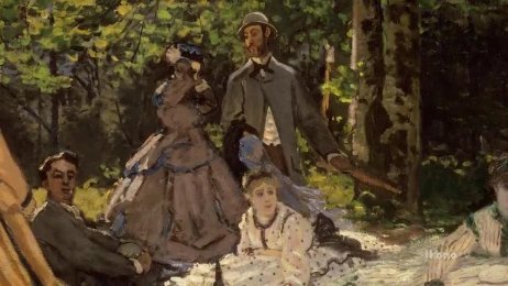 Claude Monet: Le Dejeuner sur l’Herbe (The Picnic)