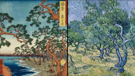 Vincent van Gogh and Hiroshige